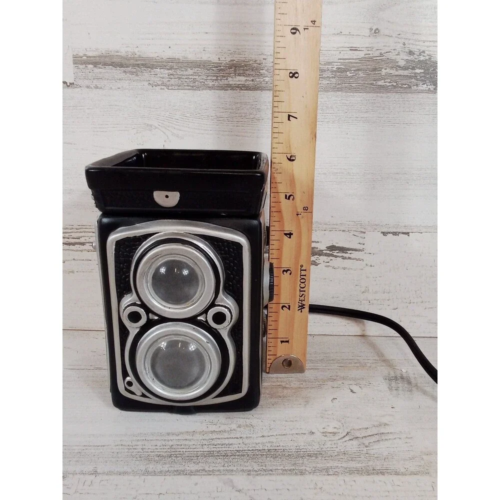 Scentsy Still Frame Antique Camera Retired Wax Warmer